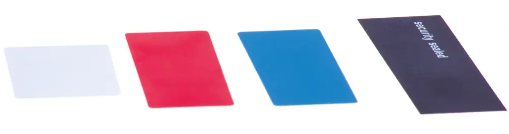 Cinta Adhesiva de Seguridad — aplicación