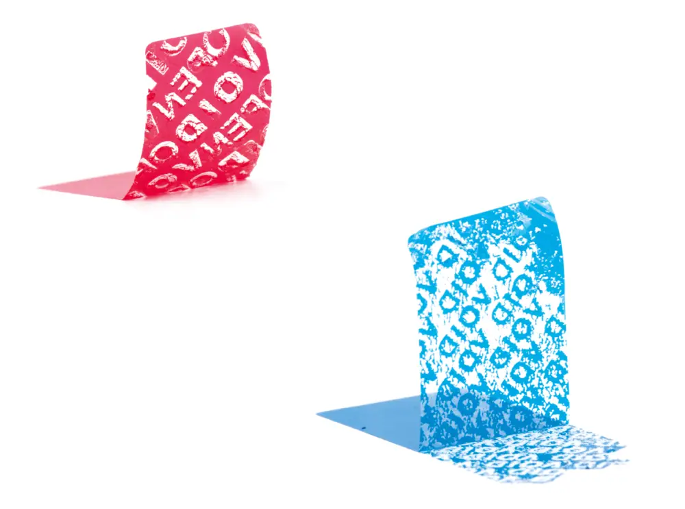 Etiquetas con o sin Residuo - aplicación