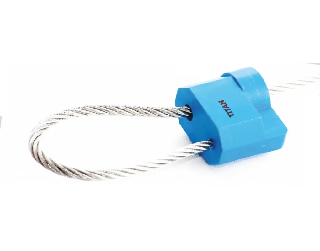 Titan precinto de alta seguridad ISO 17712 para contenedores